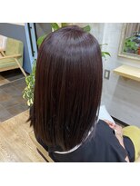 スカイ(SKY)&nbsp;透明感カラー/髪質改善/縮毛矯正/レイヤーカット/ダブルカラー