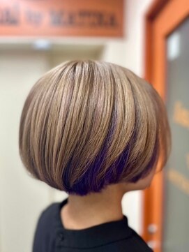 エターナルバイマティーナ(Eternal by MATINA) 【推しカラーで楽しくLIVE参戦！ベージュ×紫】池袋美容室