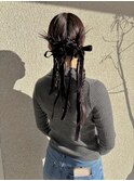 結婚式お呼ばれ！大人ツインカチモリヘア！