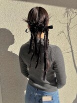 ヒャッカ(hyakka)&nbsp;結婚式お呼ばれ！大人ツインカチモリヘア！