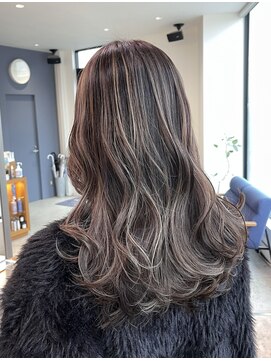 ストゥー(StueW.) コントラストハイライト19/髪質改善/白髪ぼかし/白髪染め/カラー