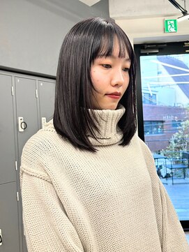 ジアン テラス(GIEN TERRASSE) 顔まわりレイヤー/ナチュラルグレージュ