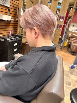 ヘアースペース エートゥーゼット(HairSpace AtoZ) ピンクベージュ/ホワイトピンク/ホワイトベージュ