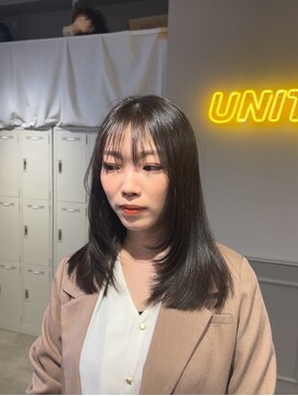 ユナイテッド 横浜(UNITED) 【Rinka】赤み消し透明感カラー
