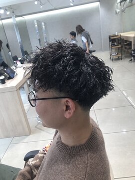 アッシュ 高幡不動店(Ash) 【Ash高幡不動店×田中】メンズ　ツイストスパイラルパーマ