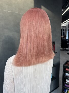 ヘアサロン ドット トウキョウ カラー 町田店(hair salon dot. tokyo color) ホワイトブロンド/外ハネボブ/ブルーブラック/ワイドバング/町田