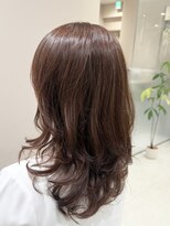 アンベリールフルー(EMBELLIR fleur) 爽やかレイヤー大人カールロング　３０代４０代５０代