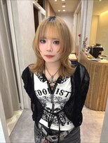 ジル(JiLL.)&nbsp;ミディアムハイトーンデザインウルフ【広島/本通】