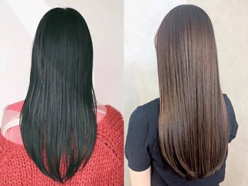 エンクス 天王町店(enx)の写真/<髪質改善&縮毛矯正>クセ,パサつきを抑えて若々しい印象に［横浜/天王町/ショート/ボブ/髪質改善/学割U24］
