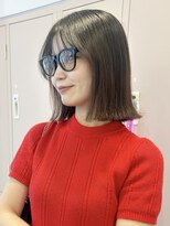 アール 横浜(R) 【MAKI】タッセルボブ/ラインボブ/韓国ボブ/ショコラブラウン