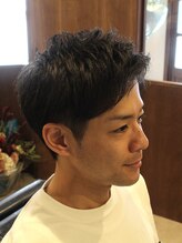 アザーハーフ(Other Half) ツーブロック×ナチュラル　大人ツーブロックショート！