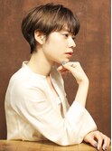 マニッシュな大人ショートヘア