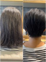 ゼン ネオ(Zen Neo)&nbsp;【髪質改善】秋冬ショート　ハンサムショート　メンズライク