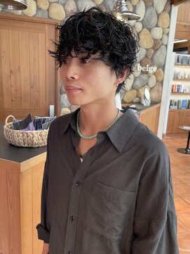 ラパンセベージュ(LA PENSEE BEIGE) LAPENSEE/beige/奥村/スパイラルパーマ