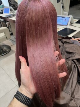 クララ 守谷店(CLALA) くすみピンクアッシュ!