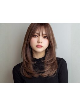 印象を決める顔周りカット/顔周りレイヤーが高評価★髪質・骨格を見極め、似合うスタイルをご提案♪天文館
