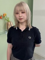 リヴ オオサカ(LIV OSAKA)&nbsp;ホワイトベージュ/トリプルカラー/ミディアムレイヤー/梅田