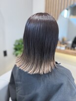 コレットヌーク(COLLET neuk)&nbsp;ぱつっとロブ / 裾カラー