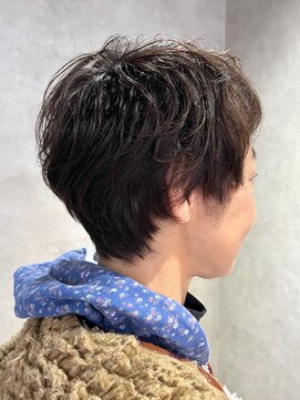 エンクス(enx) 着物ヘア/ダークアッシュ/似合わせカット/鶴ヶ峰MH28