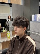 リレーションメンズヘアー(RELATION MEN'S HAIR)&nbsp;ツイストスパイラルフレンチクロップラウンドマッシュ