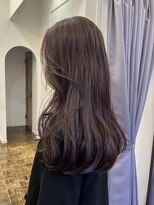 ヘアーアイスカルテット(HAIR ICI QUARTET)&nbsp;春カラー◎ピンクベージュ×ロング韓国レイヤー