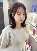 くびれヘア/暖色ブラウン/近鉄奈良/学割/レイヤーカット