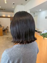 カノエ 山口小郡店(canoe) ダークグレージュ×ボブ
