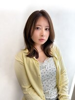 トゥルーズ(TLUUS)&nbsp;TLUUSデザインカラーグレージュハッシュカット