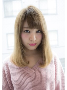 サロンドミルク 原宿(salon de MiLK) 【salon de MiLK 原宿】トランスペアレントベージュ×ワンカール