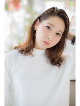 ヘアーショップ エヌアンドエー 越谷店(hair shop N&A) 外国人風かきあげヘア