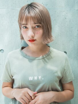 リリアン 青山(relian) 外ハネハイトーンボブ☆