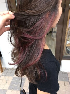 ミマール(mimar) ベリーピンク&ロングレイヤー