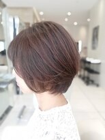 ゼル 上尾(ZELE)&nbsp;《ZELE上尾店》ナチュラル＆透明感☆ナチュラルショートボブ