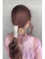 ヘアーサロンデフォーエバールークス(hairsalon de Forever Lux)&nbsp;【ForeverLux】シンプルアレンジレース添え