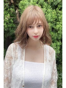 クーエフー(coo et fuu) シースルーバング、前髪のふんわりミディアム♪藤沢