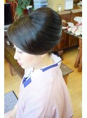 シンプルかつ華やかに和装ヘアセット【BELL桜新町/用賀】