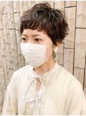 【FLIP B AVEDA】マッシュショート×パーマ