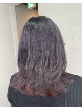 アジールヘア 所沢プロペ通り店(agir hair) ウルフインナーカラー