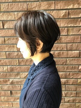 アッシュ 清瀬店(Ash) 30代40代50代「横顔美人ショート」Ash清瀬店