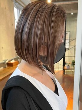 ジルブラン 国分寺(JIL BLAN) 大人ショートヘア/ハイライトカラー/イルミナカラー[国分寺]