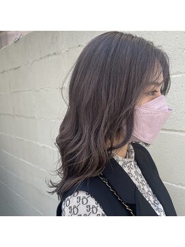 スクリバイタヒエ(SUKURI by tahie) #グレージュ #こなれミディアム