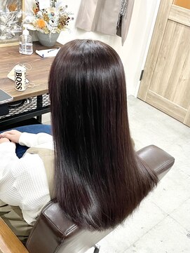 ホンネ(honne.) ウォームブラウン×高濃度トリートメント