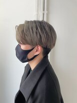 ミュー(Mu)&nbsp;センターパート/ミルクティーベージュ