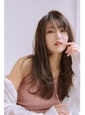ニュアンス　似合わせカット　斜めバング デジタルパーマ