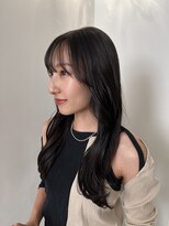 美しさを引き立たせる大人艶グレージュ<銀座/艶カラー/美髪>