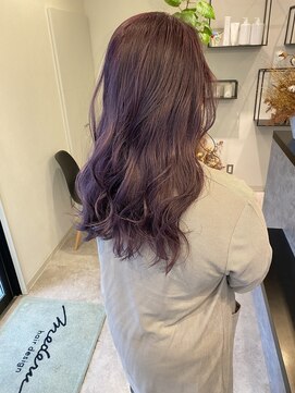 メデル(mederu) 巨峰カラー紫カラーパープルケアブリーチカラーハイトーンカラー