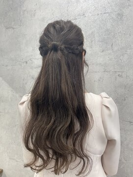 リミットバイアフィナー 大宮店(limit by Afinar) パーティーヘアセット/ハーフアップ