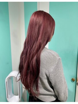 マティーナ ヘアー 池袋(Matina hair) 【ロング×バイオレットピンクカラー】20代30代40代50代