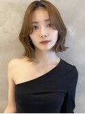 切りっぱなしボブ 美髪 くびれボブ 外ハネボブ 表参道A0617
