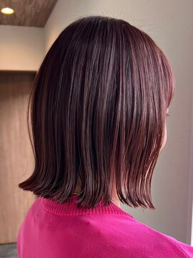 ミルヘアデザイン(mil hair design) ミルクティーベージュダブルカラーグレージュカラーハイライト